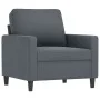 Dark gray velvet 3-piece sofa set with cushions by , Sofas - Ref: Foro24-3201955, Price: 630,46 €, Discount: %