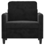 Schwarzer Samtsessel 60 cm von , Sofas - Ref: Foro24-359427, Preis: 134,96 €, Rabatt: %