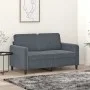 Sofá de 2 plazas de terciopelo gris oscuro 120 cm de , Sofás - Ref: Foro24-359433, Precio: 202,60 €, Descuento: %