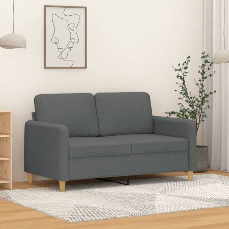 2-seater sofa in dark gray fabric 120 cm by , Sofas - Ref: Foro24-359471, Price: 238,58 €, Discount: %