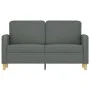 2-seater sofa in dark gray fabric 120 cm by , Sofas - Ref: Foro24-359471, Price: 235,90 €, Discount: %