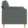 2-seater sofa in dark gray fabric 120 cm by , Sofas - Ref: Foro24-359471, Price: 235,90 €, Discount: %