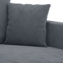 Dunkelgraues 3-Sitzer-Sofa aus Samt, 180 cm von , Sofas - Ref: Foro24-359314, Preis: 241,59 €, Rabatt: %