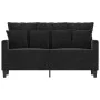 2-seater black velvet sofa 120 cm by , Sofas - Ref: Foro24-359298, Price: 231,82 €, Discount: %