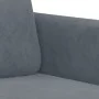 Dark gray velvet 2-piece sofa set with cushions by , Sofas - Ref: Foro24-3201995, Price: 412,28 €, Discount: %