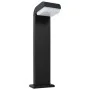 Schwarze ovale LED-Gartenwandleuchte 9 W von vidaXL, Außenbeleuchtung - Ref: Foro24-45653, Preis: 52,71 €, Rabatt: %