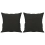 3-piece black fabric sofa set with cushions by , Sofas - Ref: Foro24-3202114, Price: 511,60 €, Discount: %