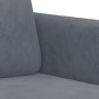 Juego de sofás con cojines 3 piezas terciopelo gris oscuro de , Sofás - Ref: Foro24-3202045, Precio: 531,96 €, Descuento: %