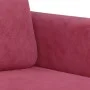 Red velvet 2-piece sofa set by , Sofas - Ref: Foro24-3202018, Price: 488,24 €, Discount: %
