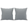 Sofa set with cushions 3 pieces light gray fabric by , Sofas - Ref: Foro24-3202070, Price: 694,16 €, Discount: %