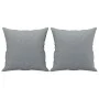 Sofa set with cushions 3 pieces light gray fabric by , Sofas - Ref: Foro24-3202070, Price: 614,22 €, Discount: %