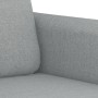Sofa set with cushions 2 pieces light gray fabric by , Sofas - Ref: Foro24-3202102, Price: 465,73 €, Discount: %