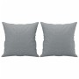 Sofa set with cushions 2 pieces light gray fabric by , Sofas - Ref: Foro24-3202102, Price: 465,73 €, Discount: %