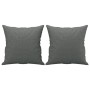 Sofa set with cushions 2 pieces dark gray fabric by , Sofas - Ref: Foro24-3202135, Price: 538,06 €, Discount: %