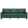 Dunkelgrünes 3-Sitzer-Sofa aus Samt, 180 cm von , Sofas - Ref: Foro24-359211, Preis: 268,21 €, Rabatt: %