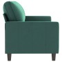 Dunkelgrünes 3-Sitzer-Sofa aus Samt, 180 cm von , Sofas - Ref: Foro24-359211, Preis: 274,65 €, Rabatt: %