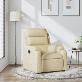 Cream Fabric Recliner by , Armchairs - Ref: Foro24-373471, Price: 244,47 €, Discount: %