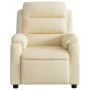 Cream Fabric Recliner by , Armchairs - Ref: Foro24-373471, Price: 248,29 €, Discount: %