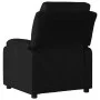 Sillón reclinable de cuero sintético negro de , Sillones - Ref: Foro24-373486, Precio: 222,68 €, Descuento: %
