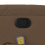 Brown Fabric Massage Recliner by , Armchairs - Ref: Foro24-373478, Price: 269,42 €, Discount: %