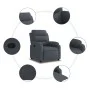 Dark Gray Velvet Recliner by , Armchairs - Ref: Foro24-373501, Price: 234,82 €, Discount: %