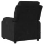 Liegender Massagesessel aus schwarzem Samt von , Sessel - Ref: Foro24-373517, Preis: 220,01 €, Rabatt: %