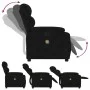 Liegender Massagesessel aus schwarzem Samt von , Sessel - Ref: Foro24-373517, Preis: 220,01 €, Rabatt: %