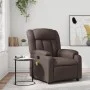 Sillón de masaje reclinable cuero sintético marrón de , Sillones - Ref: Foro24-373569, Precio: 272,37 €, Descuento: %