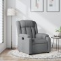 Sillón reclinable de tela gris claro de , Sillones - Ref: Foro24-373574, Precio: 238,15 €, Descuento: %