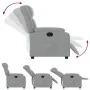 Light Gray Fabric Recliner by , Armchairs - Ref: Foro24-373574, Price: 234,44 €, Discount: %