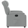 Light Gray Fabric Recliner by , Armchairs - Ref: Foro24-373574, Price: 234,44 €, Discount: %