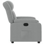Sillón reclinable de tela gris claro de , Sillones - Ref: Foro24-373574, Precio: 238,15 €, Descuento: %