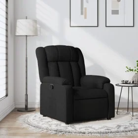 Black Fabric Recliner by , Armchairs - Ref: Foro24-373576, Price: 200,01 €, Discount: %