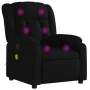 Black Fabric Massage Recliner by , Armchairs - Ref: Foro24-373588, Price: 219,16 €, Discount: %