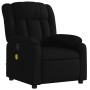 Black Fabric Massage Recliner by , Armchairs - Ref: Foro24-373588, Price: 225,14 €, Discount: %