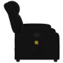 Black Fabric Massage Recliner by , Armchairs - Ref: Foro24-373588, Price: 225,14 €, Discount: %
