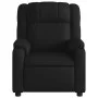 Black synthetic leather reclining massage chair by , Armchairs - Ref: Foro24-373529, Price: 219,11 €, Discount: %