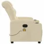 Liegender Massagesessel aus cremefarbenem Stoff von , Sessel - Ref: Foro24-374164, Preis: 270,51 €, Rabatt: %