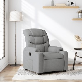 Light Gray Fabric Recliner by , Armchairs - Ref: Foro24-374147, Price: 208,11 €, Discount: %