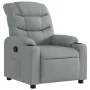 Sillón reclinable de tela gris claro de , Sillones - Ref: Foro24-374147, Precio: 206,04 €, Descuento: %