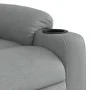 Sillón reclinable de tela gris claro de , Sillones - Ref: Foro24-374147, Precio: 206,04 €, Descuento: %
