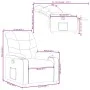 Light Gray Fabric Recliner by , Armchairs - Ref: Foro24-374147, Price: 206,04 €, Discount: %