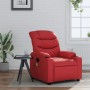 Sillón de masaje reclinable cuero sintético rojo de , Sillones - Ref: Foro24-374145, Precio: 229,11 €