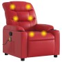 Liegender Massagesessel aus rotem Kunstleder von , Sessel - Ref: Foro24-374145, Preis: 227,54 €, Rabatt: %