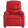 Sillón de masaje reclinable cuero sintético rojo de , Sillones - Ref: Foro24-374145, Precio: 274,54 €, Descuento: %