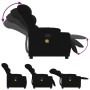 Sillón reclinable de masaje de tela negro de , Sillones - Ref: Foro24-374158, Precio: 248,61 €, Descuento: %