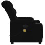 Sillón reclinable de masaje de tela negro de , Sillones - Ref: Foro24-374158, Precio: 248,61 €, Descuento: %