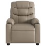 Cappuccino Faux Leather Recliner by , Armchairs - Ref: Foro24-374139, Price: 215,91 €, Discount: %