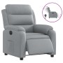 Elektrischer Liegesessel aus hellgrauem Stoff von , Sessel - Ref: Foro24-3204956, Preis: 284,94 €, Rabatt: %