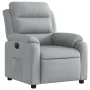 Electric recliner light gray fabric by , Armchairs - Ref: Foro24-3204956, Price: 291,02 €, Discount: %